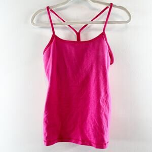Lululemon Power Y Racerback Built in Bra Tank Top Pink 6